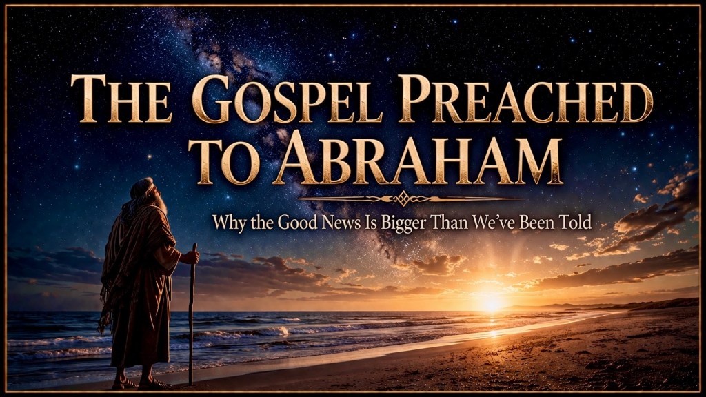 The Gospel Preached to Abraham: Why the Good News Is Bigger Than We’ve Been Told