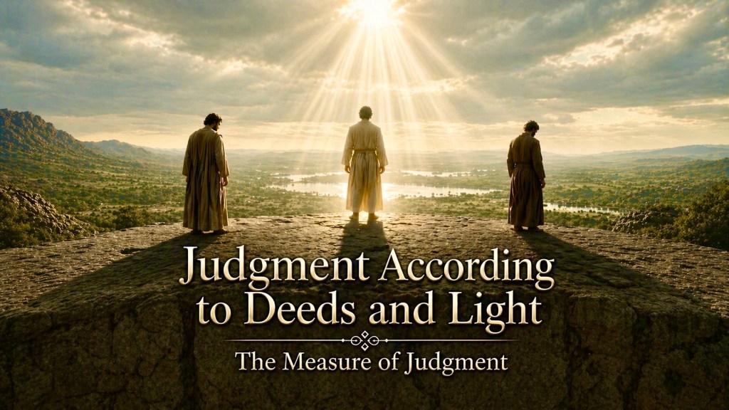 Judgment According to Deeds and&nbsp;Light