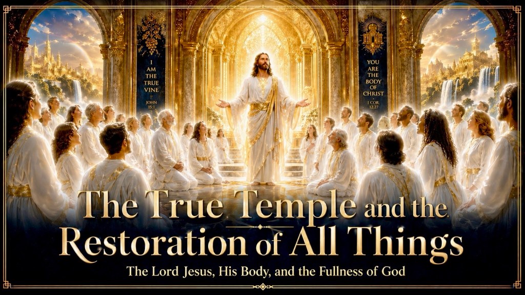 The True Temple and the Restoration of All&nbsp;Things