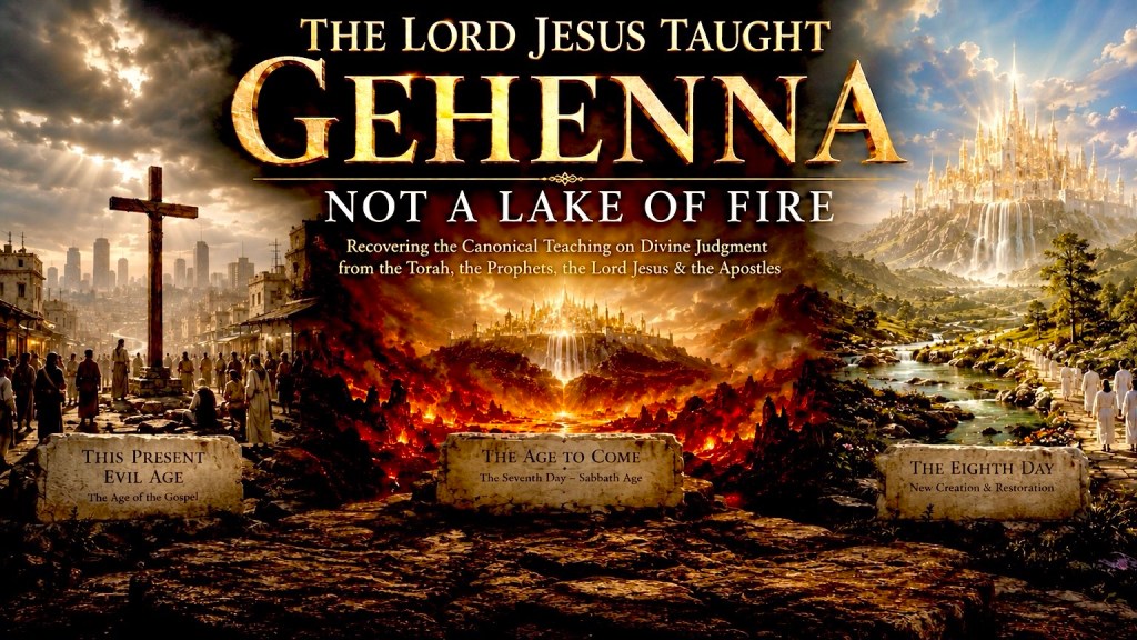 The Lord Jesus Taught Gehenna—Not a Lake of&nbsp;Fire