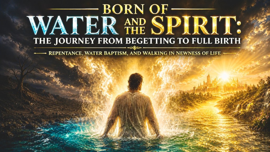 Born of Water and the Spirit: The Journey from Begetting to Full&nbsp;Birth