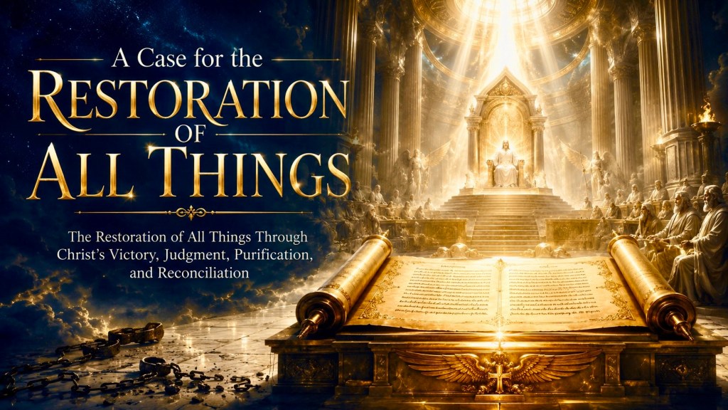 A Case for the Restoration of All Things
